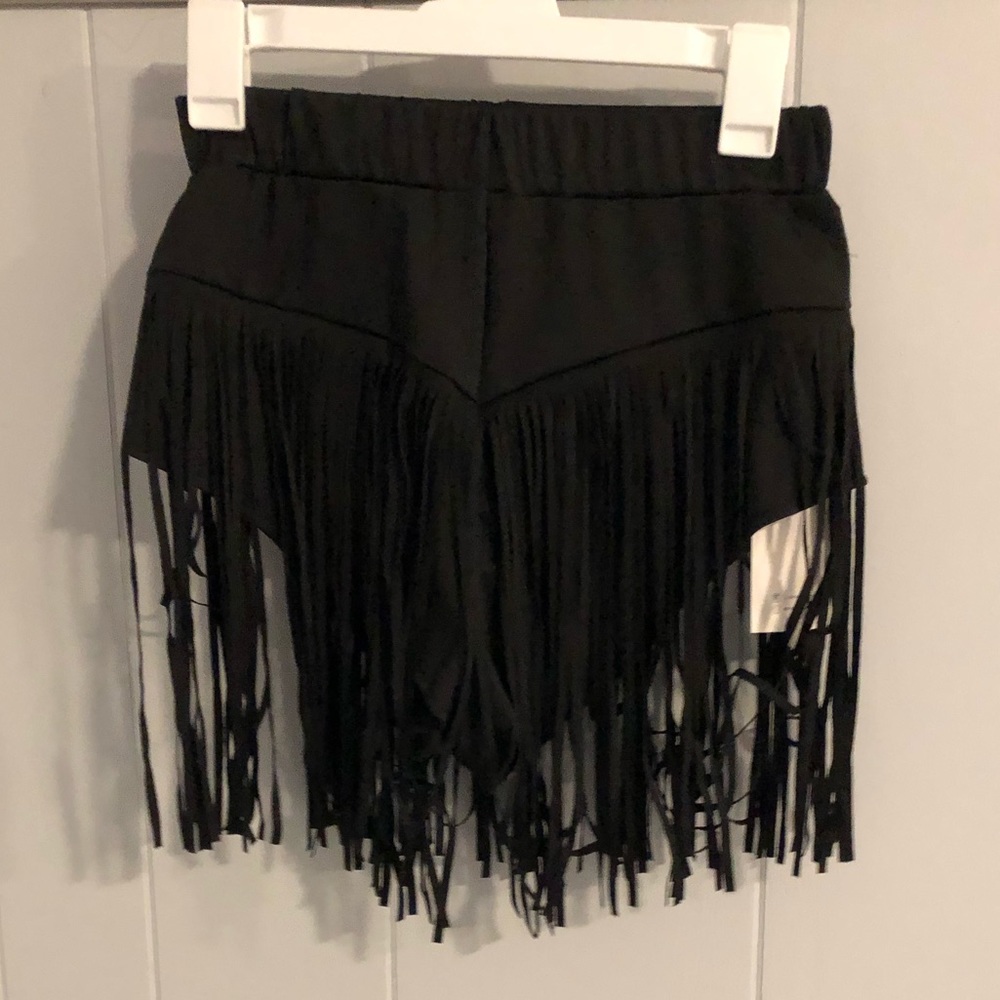 Fringe shorts
